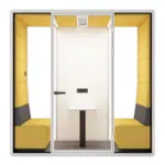 soundproof box​, Model L. Yellow color