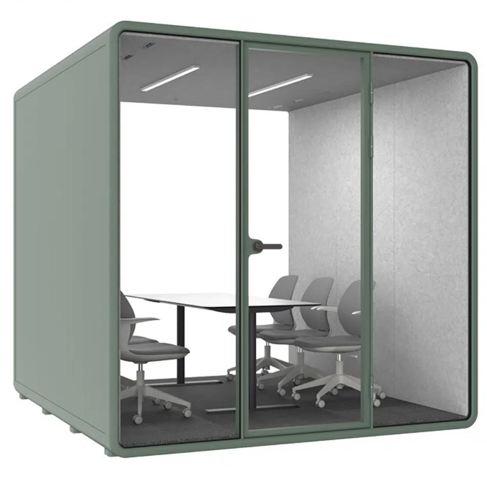 6 Person soundproof office pod