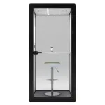 Phone booth from front side