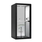 Black Color phone booth