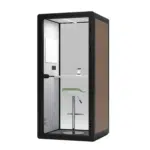 Brown color S(7) phone booth